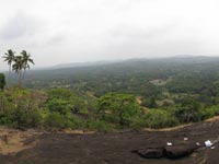 Panoramic View From Konaje Kallu Half The Way