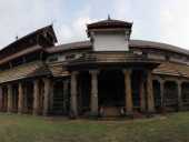 Panoramic view of Temple from middle