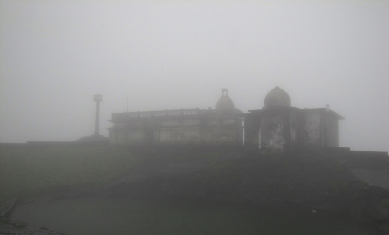 Ancient Shri Parshwanath Digambar Jain Temple (Kundadri temple) side view