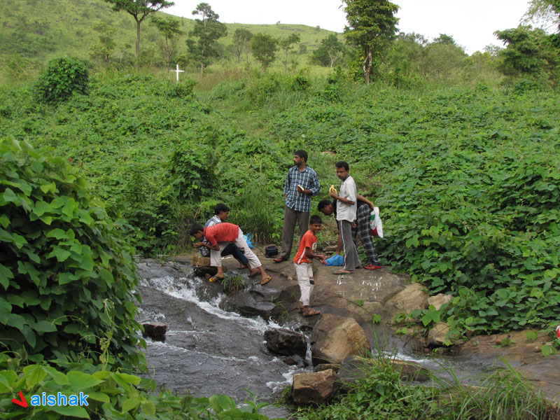 Having Banana and Stream Water at the lap of Palakkayam Thattu