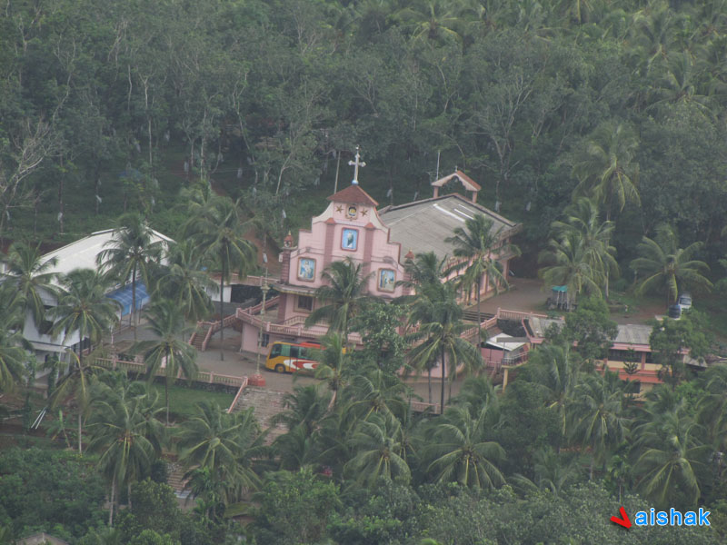 Mandalam Church View on the way to Palakkayam Thattu