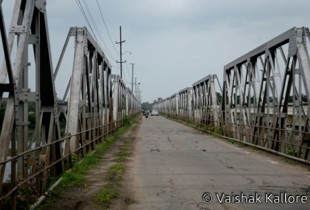 Old bridge across Kaveri river bank at T.Narsipura towards Bannur/Shivanasamudra