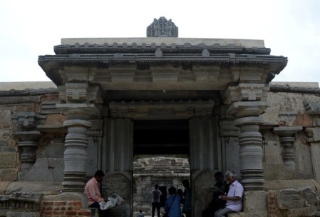 Temple front view - close up