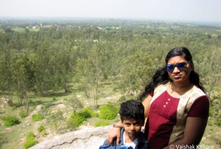 Dilna and Anand at View Point