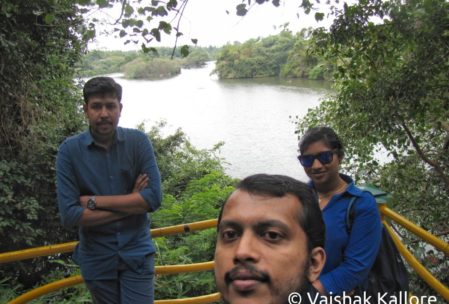 Selfie from watch tower at Ranganathittu