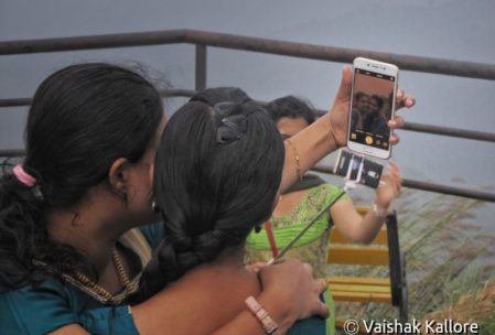 Sissy selfie - Anusha & Aparna